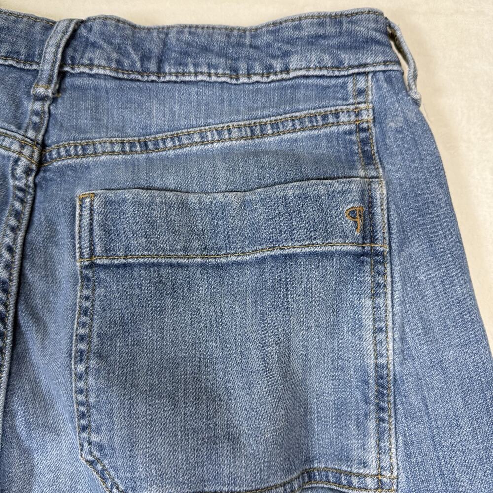 Anthropologie Pilcro The Kenna Mid Rise Heritage Barrel Jeans Blue Size 27 Denim - Picture 4 of 10